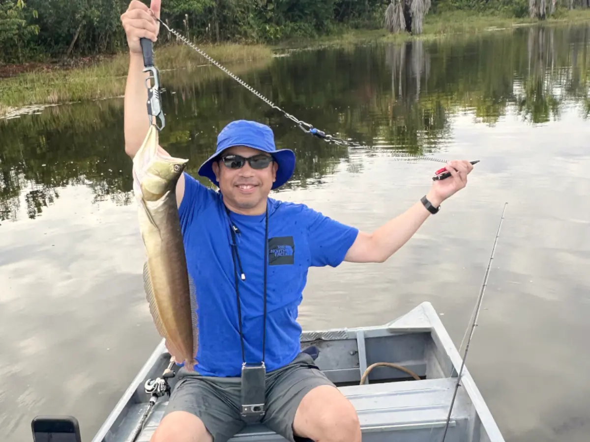 Sport fishing at Balbina Reservoir, Amazonas, photo 8